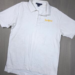 Jose Cuervo Devon & Jones White Polo Shirt L 100% Cotton